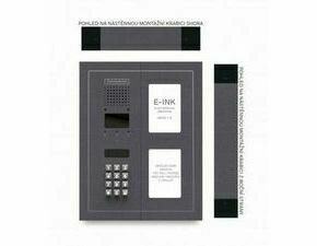 CZPHONE 4004091019 S elektronickým papírem (E-INK) FlatLine: ANTRACIT - DUO Standard: klávesnice až