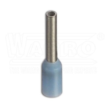 wpr7356 DUI-0.25-8 sm lisovací dutinka s izolací PP (polypropylen), 0,25 mm2, d: 8 mm, světle modrá