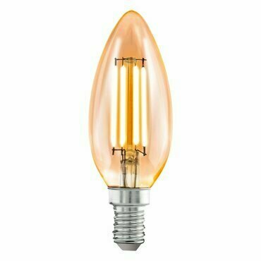 LED žárovka EGLO LM-E14-LED C35 4W AMBER 2200K 1STK