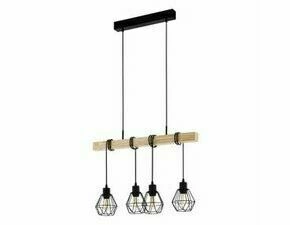 EGLO HL/4 SCHWARZ/EICHE-OPTIK 'TOWNSHEND 5'