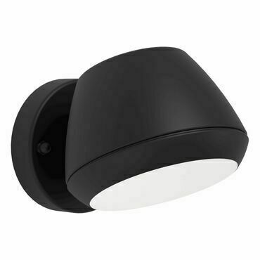 Svítidlo venkovní EGLO AL-WL 1 GU10 SCHWARZ WS NIVAROLO, nástěnné