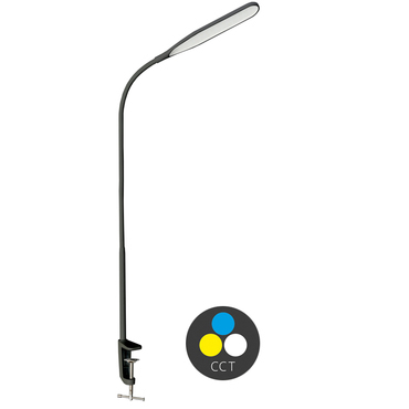 Lampa stolní ECOPLANET PRIM 10W, 500lm, 3000-6000K, černá