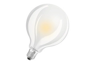 LED žárovka globe LEDVANCE LED G9560 6.5W 827 FILFR E27 P, matná