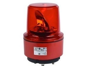 SCHN XVR13B04 Rotační maják, 130mm,LED 24V,Rudá