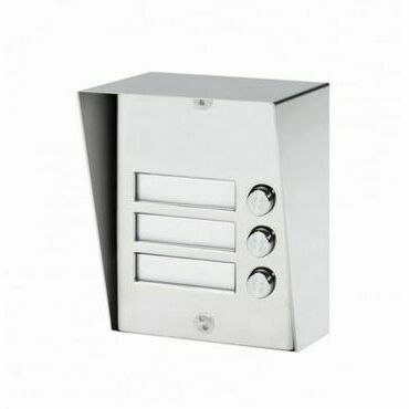 Tablo zvonkové CZECHPHONE 4004000955, TT-S-LN 3E, 3 jmenovky