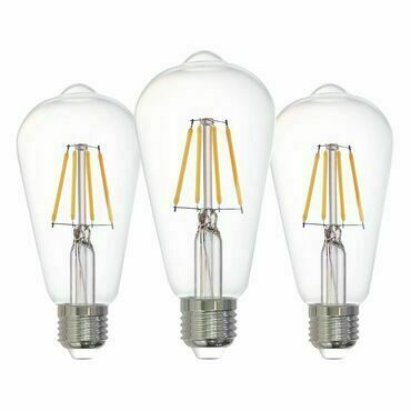 LM-E27-LED ST64 4W čirá 4000K 3ks EGLO