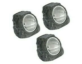 Set 3ks solární svítidlo STAZZONE šedá 135×105 mm 06W EGLO