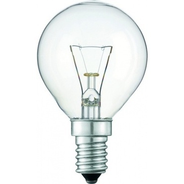 DAM Čirá speciální žárovka E14, 25W, 240-25, baňka
