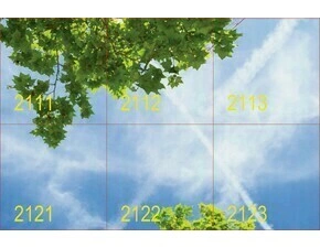 LED panel dekor MODUS IBS4000A4SKY600ND/21