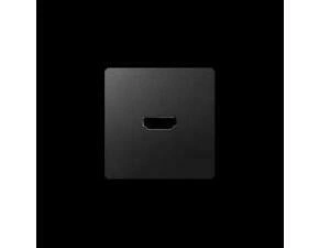 Kryt pro zásuvku HDMI SIMON 8201094-038, (v 1.4), grafitová