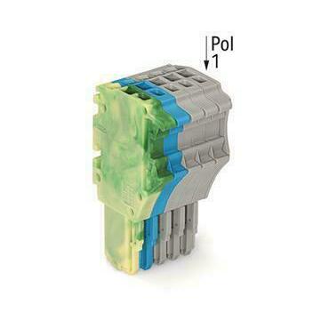 WAGO 2020-105/000-039 1vodičová pružinová svorkovnice