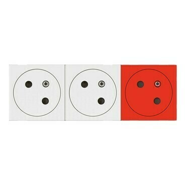 LEG 077190L MOSN LINK ZÁ.4X2P+T KLIP.ZAR.R+W