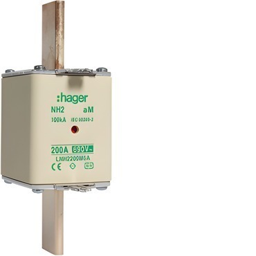 HAG LNH2200M6A Pojistka nožová, velikost NH2, 200A aM, 690V AC