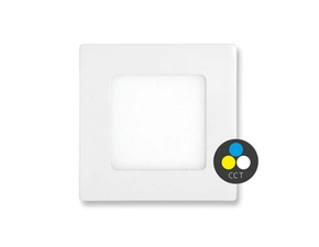 LED panel ECOPLANET RAFA 24V 6W, 480lm, 2000-6000K, IP44, bílá
