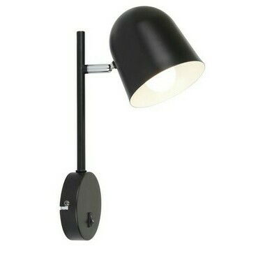 Nástěnné svítidlo Egon matná černá E14 1×40W RABALUX 5242