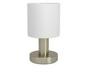 Stolní svítidlo MONTETTO matný nikl O100 mm 1x40W EGLO
