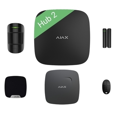 Alarm domovní AJAX SET5, StarterKit, černý