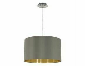 Závěsné svítidlo MASERLO matný nikl O380 mm 1X60W EGLO