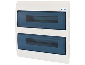 Rozvodnice zápustná EATON 280357 BC-U-2/36-ECO, průhledné plast. dveře, 2 řady, 36 modulů