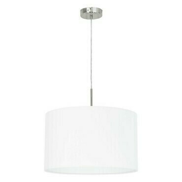 Svítidlo závěsné EGLO HL 1 O380 NICKEL-M WEISS PASTERI