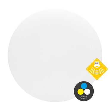 LED svítidlo stropní ECOPLANET kruh vč. HF, 24W, 1960lm, CCT, IP44, bílé