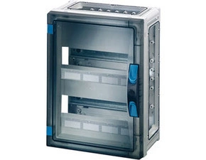 HEN FP 1249 Jističová skříň 2x 12 modulů, bez svorkovnice PE/N, bez bočních stěn, 100A