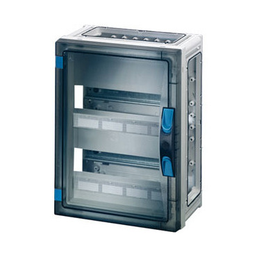 HEN FP 1249 Jističová skříň 2x 12 modulů, bez svorkovnice PE/N, bez bočních stěn, 100A