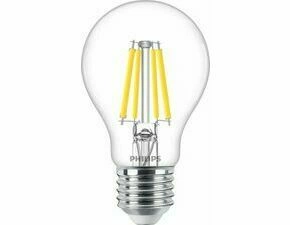 LED žárovka Philips MASTER Value BulbD3.4-40W E27 940 A60 CL G, čirá