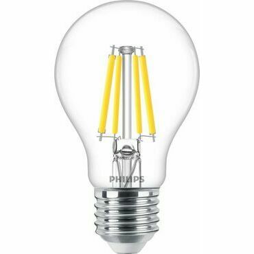 LED žárovka Philips MASTER Value BulbD3.4-40W E27 940 A60 CL G, čirá