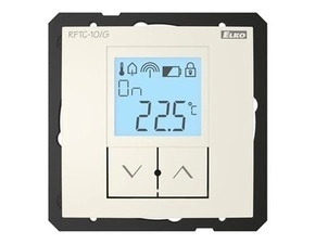 ELKO RFTC-10/G/MF RFTC-10/G_slonová kost Systémový regulátor teploty  (polosestava - slon. kost) RP