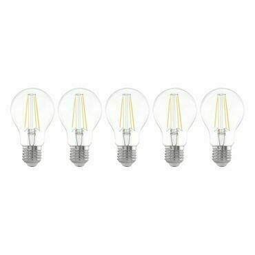 LED žárovka LM_LED_E27 A60 5x7W transparentní teplá bílá EGLO