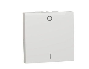 SCHN NU326218 Unica - Spínač dvojpólový řazení 2, 16A, 2M, Bílý