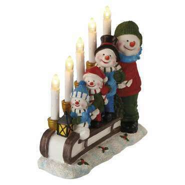 EMOS DCAW15 5LED CANDLE STAND SANTA 2AA WW