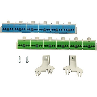 HEN FP FC 36 Svorkovnice PE+N, každá 6x 25mm2+ 24x 4mm2, svorkovnice N dělitelná do čtyř sekcí, prov