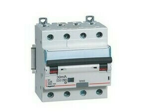 Chránič kombinovaný LEGRAND 411245 DX3 KOMB. 4P C20 30MA F 6KA