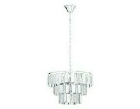 Svítidlo závěsné EGLO HL 5 E14 CHROM KRISTALL ERSEKA