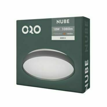 LED svítidlo stropní LED POL ORO-NUBE-BLACK-18W-DW