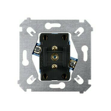 Zásuvka SIMON SGZ2M, 2 násobná, s uzemněním (přístroj), polský typ,