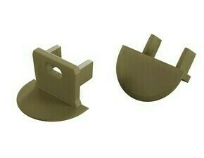 Koncovka profilu GREENLUX EC-PROFIL AXIN REED GREEN WITH HOLE  (12-1556-00)