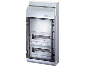 HEN KV 9330 Jističová skříň 2x 12 modulů + 12 mod. prostor pro přístroje bez obsluhy, bez svorkovnic