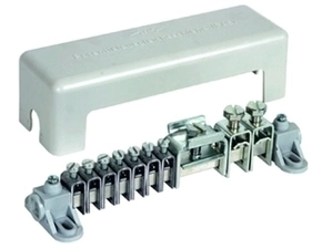 DEHN 563040  Ekvipotenciální přípojnice s krytem 7x 2,5-25mm2 2x16-95mm2 1x pásek 40x5mm DEHN DEHN