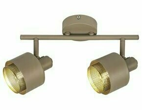 Svítidlo RABALUX 3548 FEDORA světle hnědá E14 2x MAX 40W