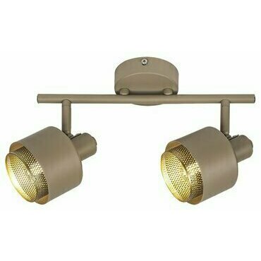 Svítidlo RABALUX 3548 FEDORA světle hnědá E14 2x MAX 40W