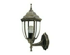 Venkovní nástěnné svítidlo Nizza antická zlatá E27 1×60W RABALUX 8452