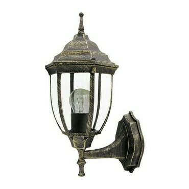 Venkovní nástěnné svítidlo Nizza antická zlatá E27 1×60W RABALUX 8452