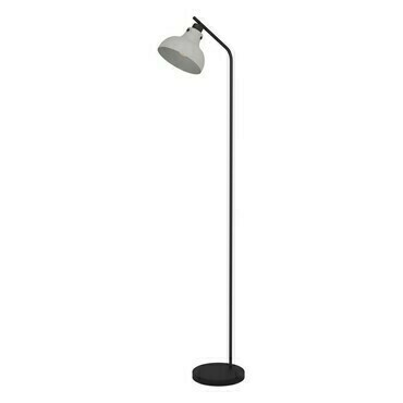 Lampa stojací EGLO STL 1 E27 GRAU SCHWARZ MATLOCK