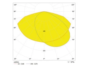 LED svítidlo pouliční LEDVANCE URBAN AREA E 30W 830 IP65 GY EUE  