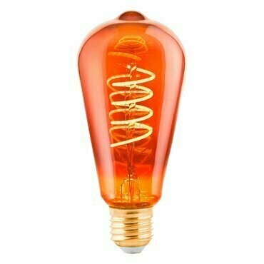 LED žárovka EGLO LM-E27-LED ST64 4W 2000K KUPFER 1STK