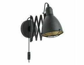 Nástěnné svítidlo TREBURLEY černá 155×650 mm 1X28W EGLO