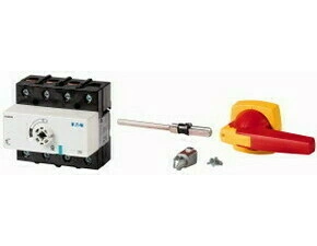 EATON 6094968 DMM-125/4/M4/P-R Odpínač DUMECO, 125A, 4-pól, zadní montáž, s osou 400mm a červenou ov